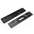 SAK Euro Size Silicone Car Number Plate Holder with Magnetic1