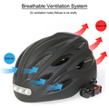 Smart LED Warning Flash Helmet for Electric Scooters and Bicycles1