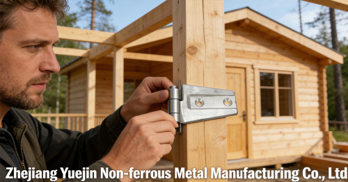 Bisagra de puerta de aleación de aluminio fundido de precisión con rotación suave