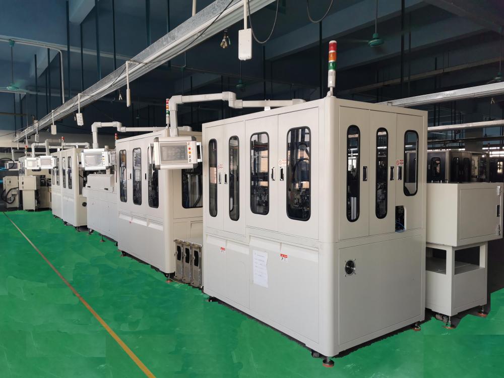 Automatic assembly production line