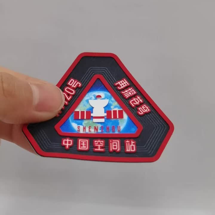 Label silikon laser berbentuk tidak teratur