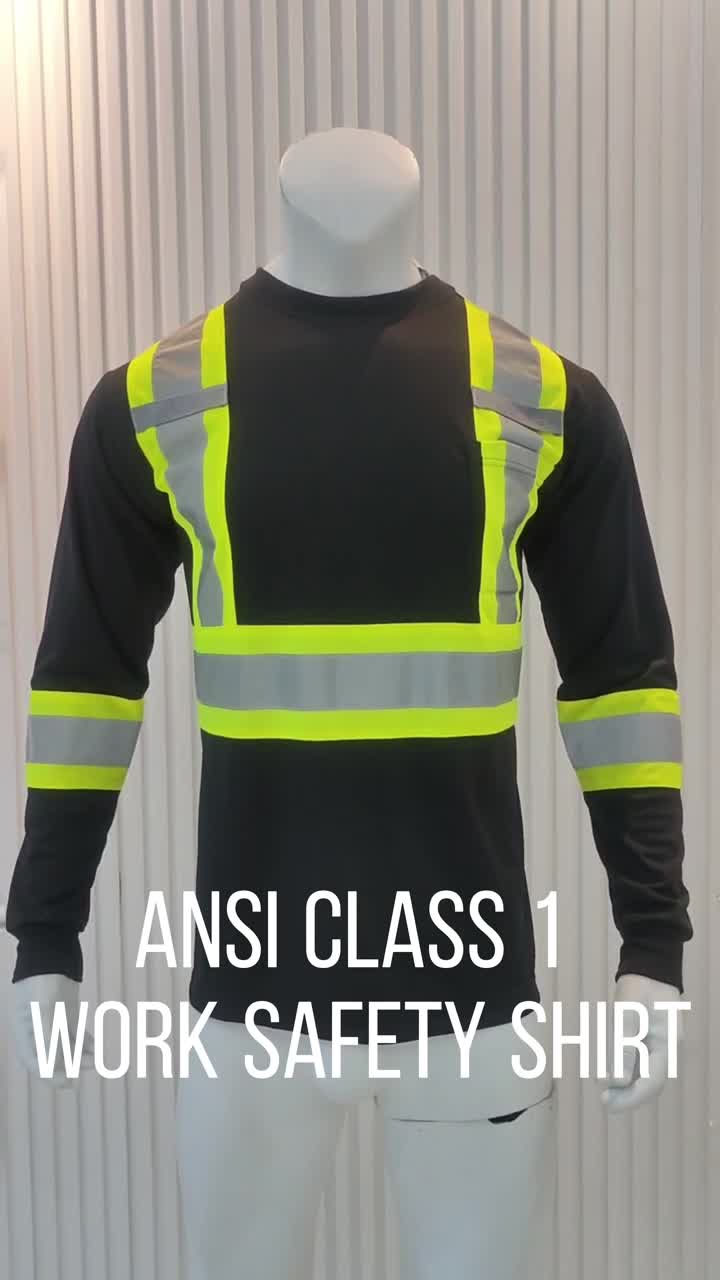 T005 hi vis arbeitssicherheitshemd