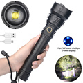 XHP90.2 LED Flashlight: Zoom USB Rechargeable Torch for Camping1