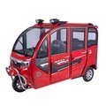 Electric Tricycle with Enclosed Cabin and 5 Open Doors1