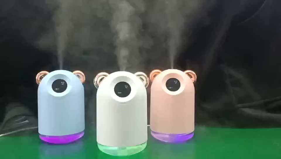 Protable1 ultrasonic humidifier air purifier mist air humidifier usb with 7 colors led light1