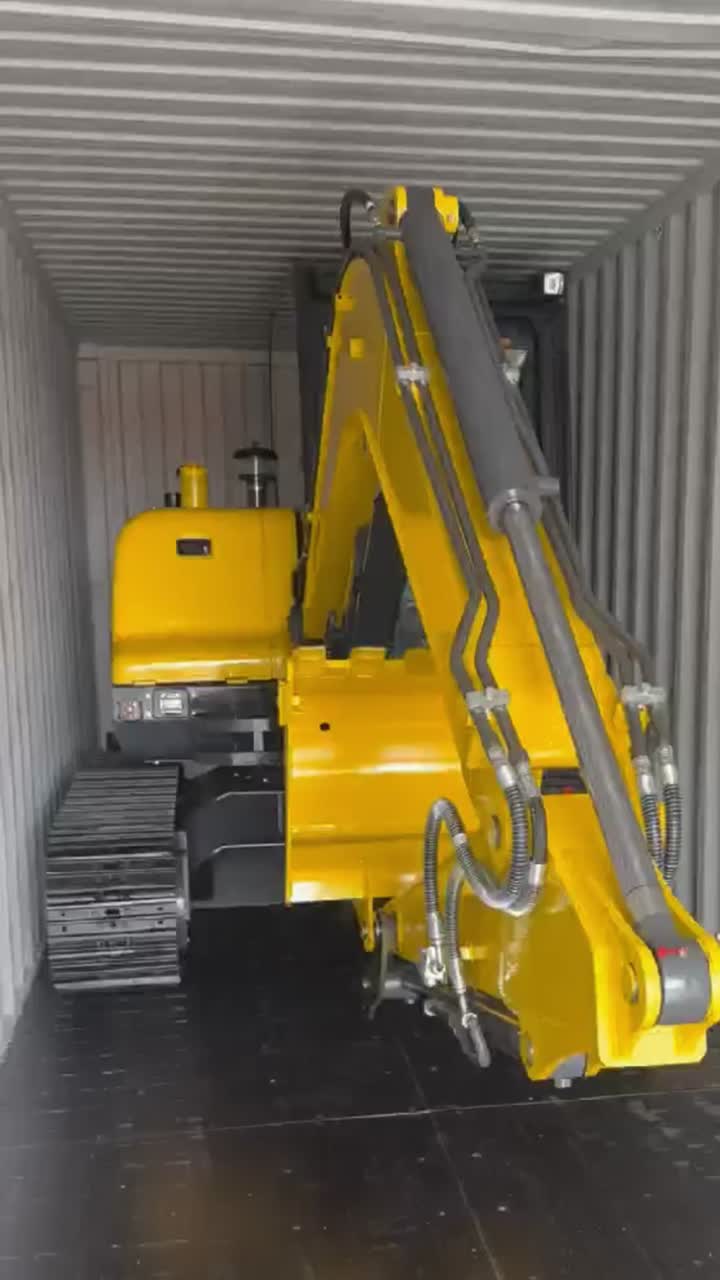 Small Crawler Excavator Bucket Capacity 0.22m³
