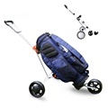 Professional Custom 4 Wheel Foldable Golf Trolley1
