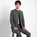 Traditional Zhongshan Suit Coat and Trousers for Men - Best Wedding Clothing1