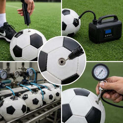 Come si gonfia correttamente un pallone da calcio?