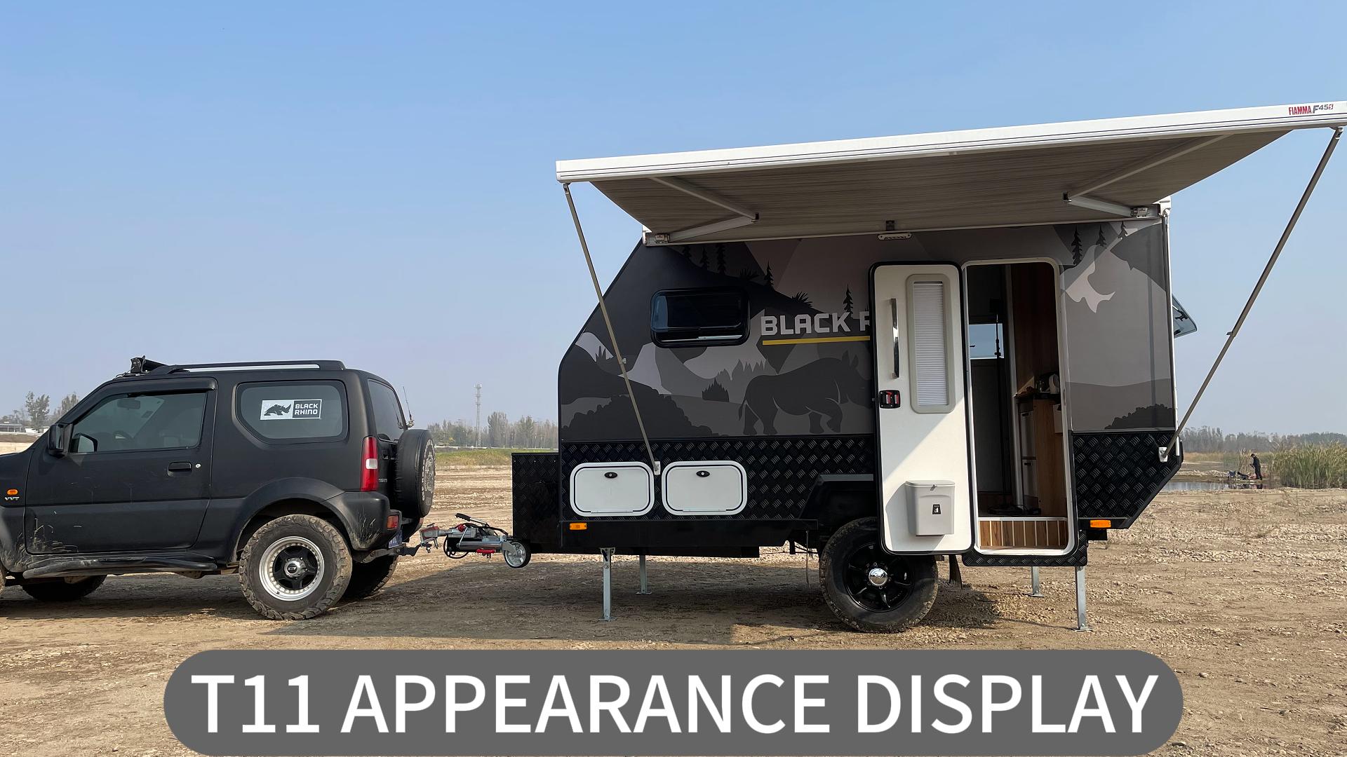 T11 hardtop caravan appearance display