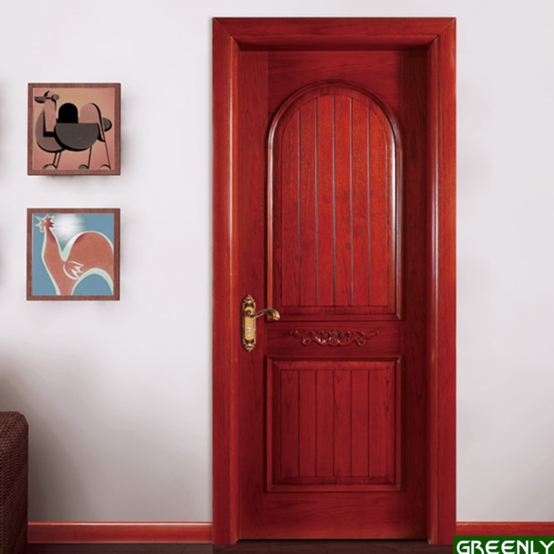 Portes intérieures en PVC rouge chinois