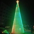 Giant Outdoor Commercial RGB Pixel Christmas Tree Lighting1