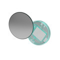 360° Adjustable Round Rear View Blind Spot Mirror - HD Glass Frameless1