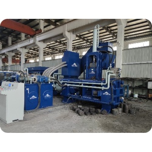 High Output Horizontal Metal Chips/Steel Shavings Briquetting Press