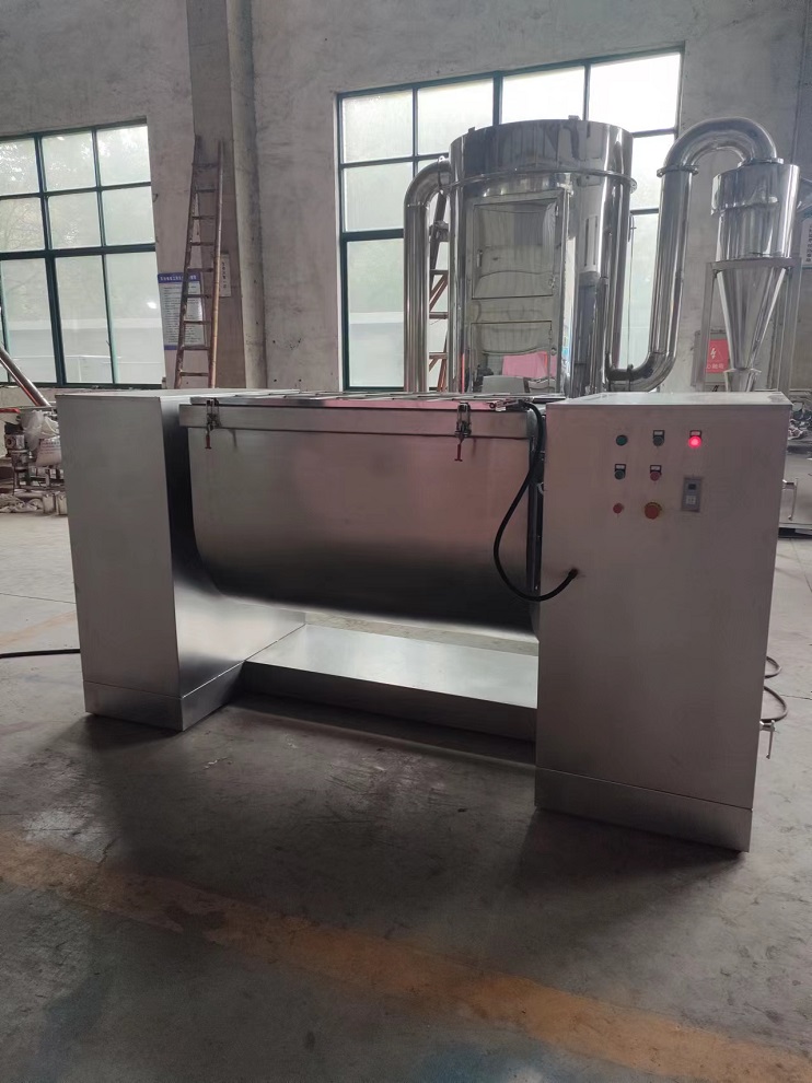 Trough-shaped Powder Mixing Machine