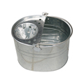 Galvanized Heavy Duty Metal MOP Bucket - 15 Litre Capacity for Cleaning1