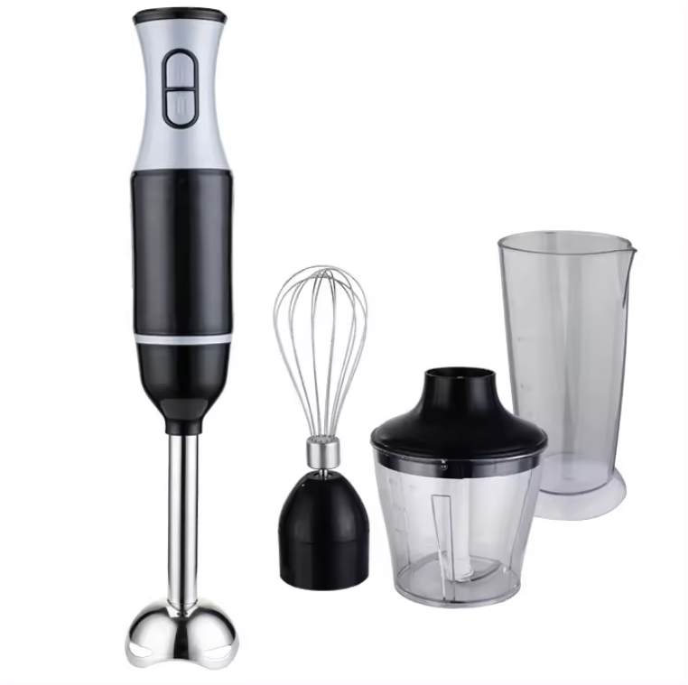 Plastic Immersion Stick Blender Hb 538 6 Set Grey Proc