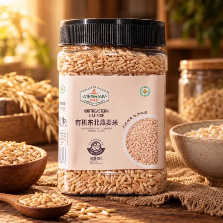 Bio severovýchodní ovesné krupice 500g
