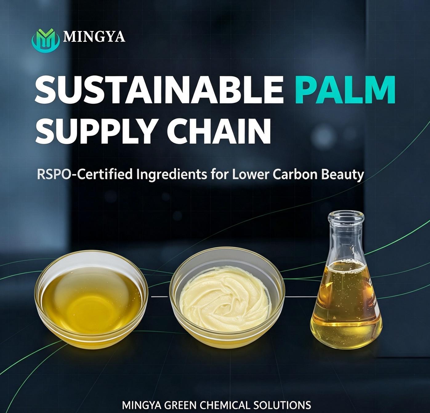 Sustainable Palm Ingredients for Cosmetic Formulation Solutions