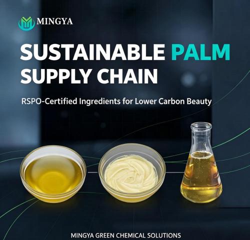 Ingredientes de palma sustentáveis ​​para soluções de formulação cosmética