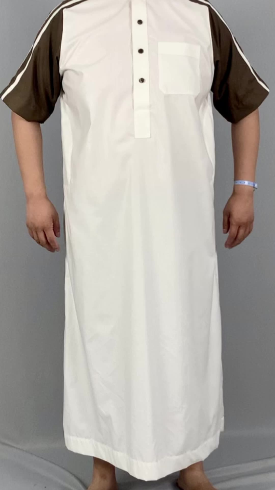 Fashion ISLAMIC ABBIGLIAMI UOMINI ABAYA Musulmani caldi Musulmani ThoBes ThoBes Mens Dubai1