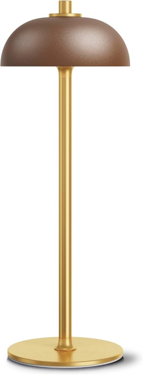 Umbrella LED Table Lamp: Touch Dimming & Eye Protection