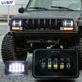 Emark R112 High Low Beam Aluminum 4 X 6 Inch Rectangle LED Headlight for Truck Off-road Tractor Headlight1