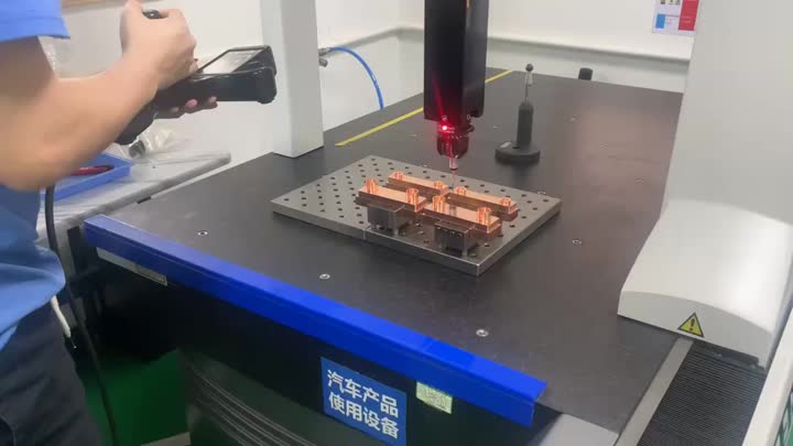 Detección de electrodos de cobre