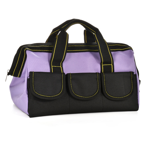 女性用の紫色のツールバッグ