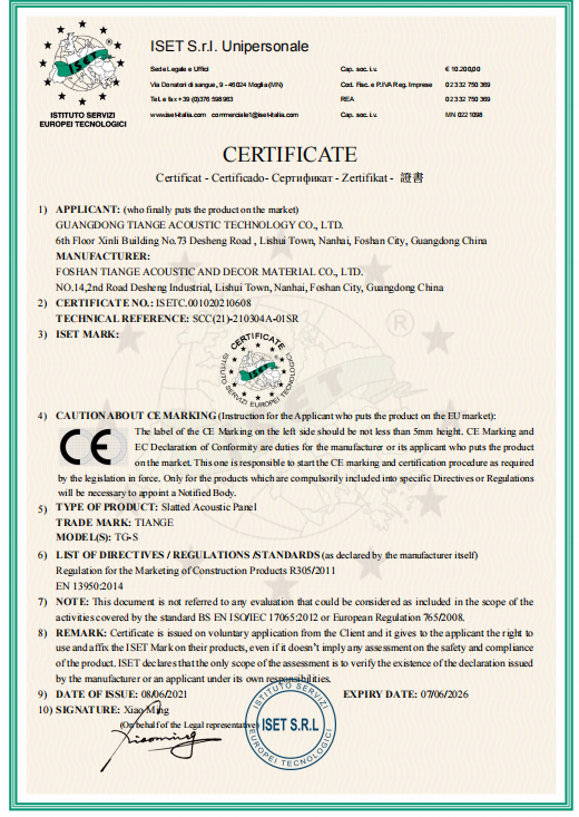 CE CERTIFICATE