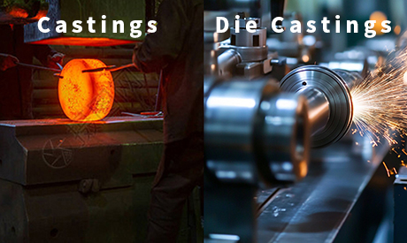 Fundições vs. Fundições sob pressão