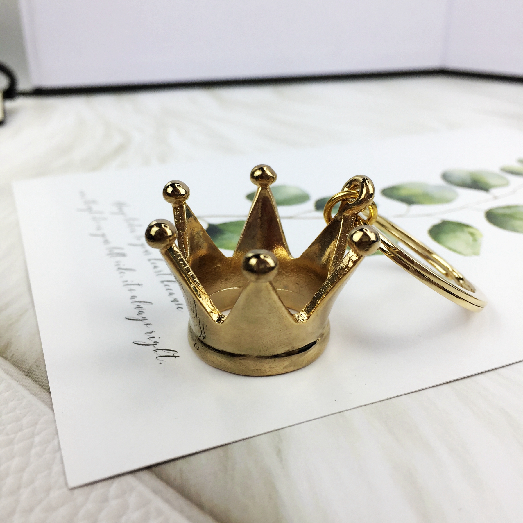 Crown keychain