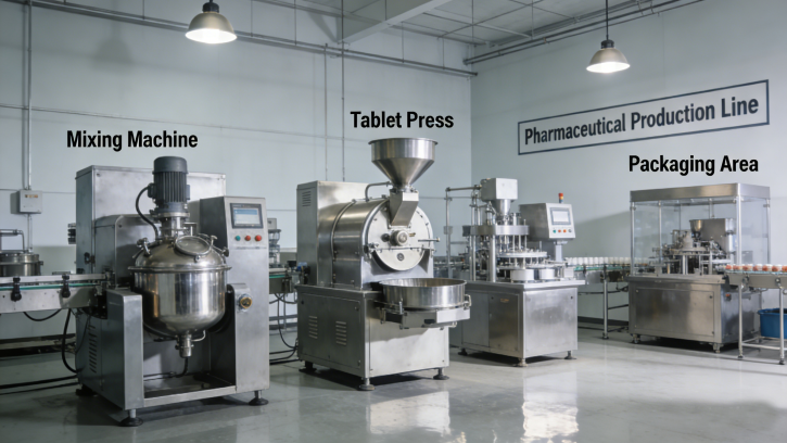 کاربرد ماشین آلات دارویی