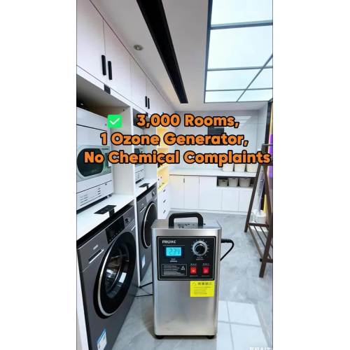 3.000 Kamar, 1 Generator Ozon – Tidak Ada Keluhan Bahan Kimia.