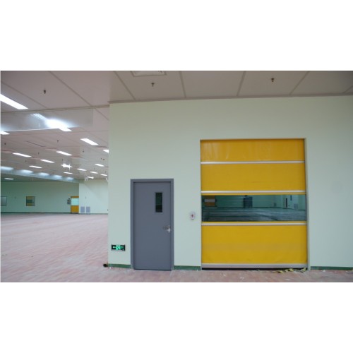 Kenvo Door تثبيت PVC Rapid Rolling Doors في شركة يابانية في شنغهاي