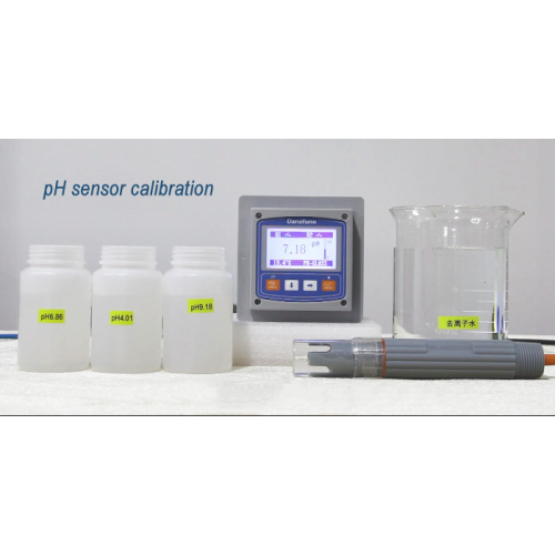 How to calibrate the pH sensor?