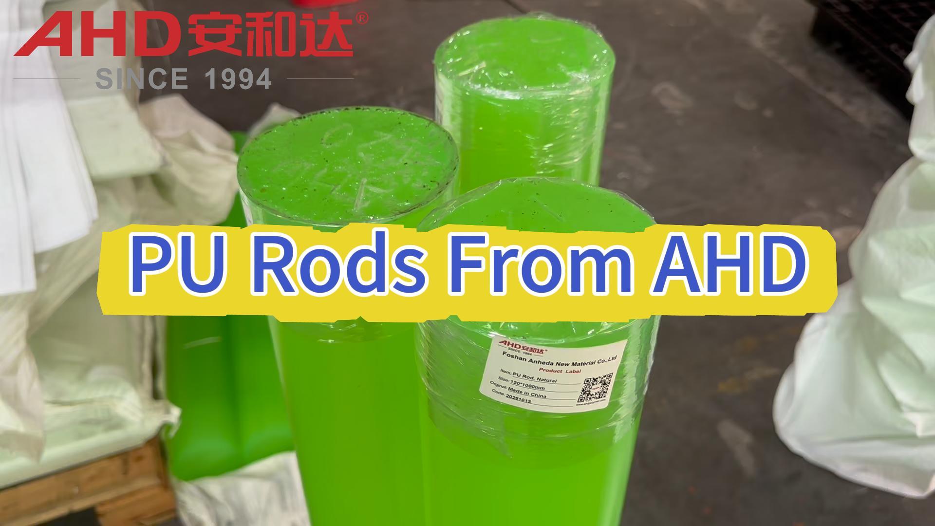 Varilla de plástico de poliuretano con varilla de PU de 120 mm