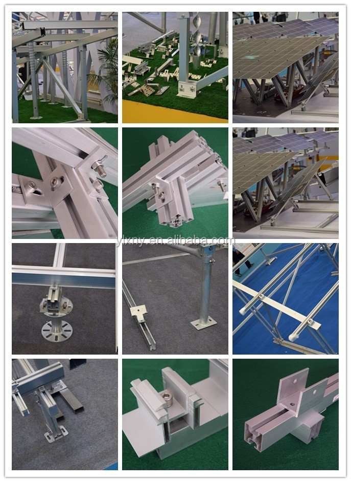 China Fabricantes Sistema de montagem solar Suporte de painel solar