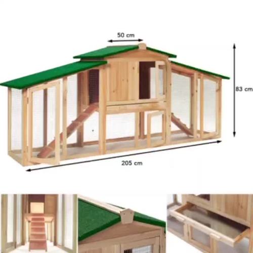  Pet Supplies Wooden Animal House