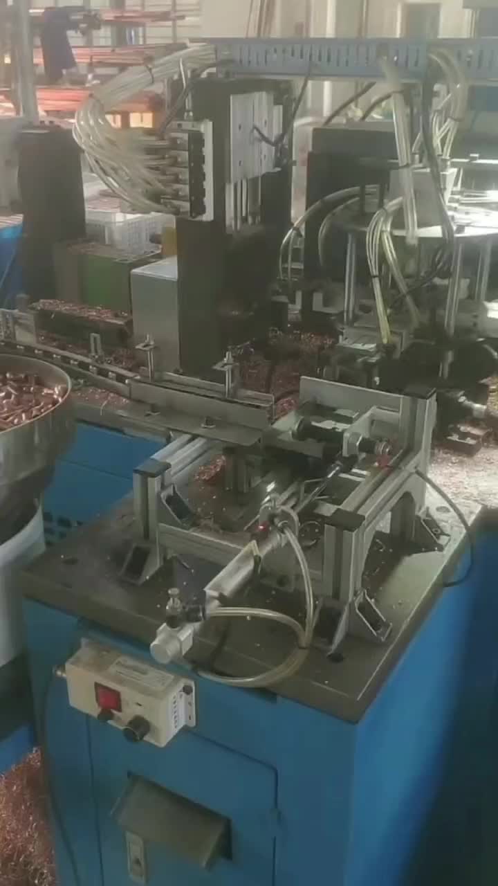 copper tee processing