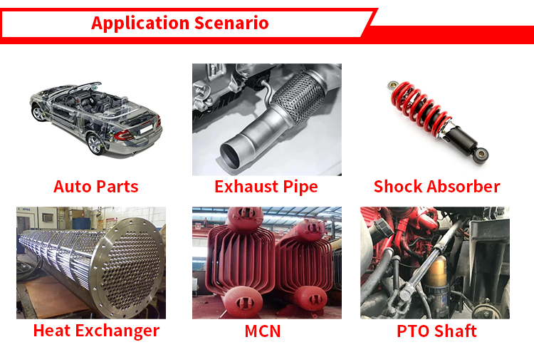 ASTM A312 213 310S 309S 316 316L 316TI 321 304 30L Στρογγυλός σωλήνας από ανοξείδωτο χάλυβα