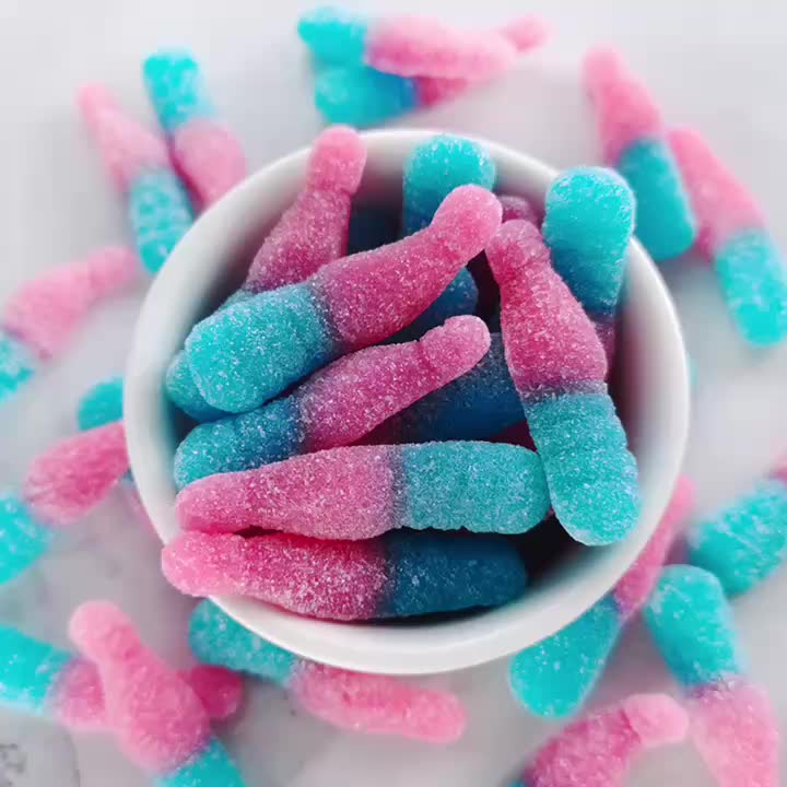 Bubblegum Gummy Flaschen Süßigkeiten