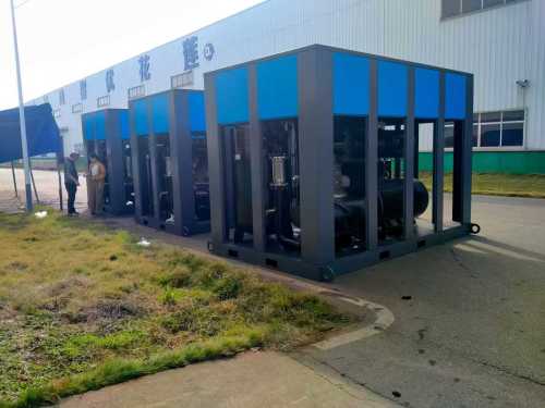 What are the brands of screw air compressors?