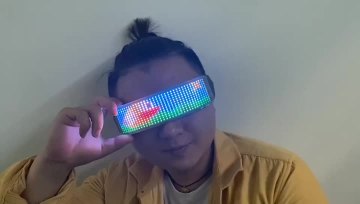 Shining glasses