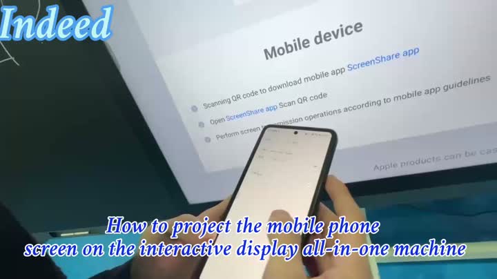 partage d'écran miracast