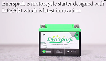 12v motorcycle starting lithium battery enerspark from enershare china