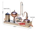 Copper Alembic Distiller Set - Handmade Distillation Equipment1