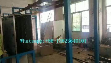 Hanging powder coating line