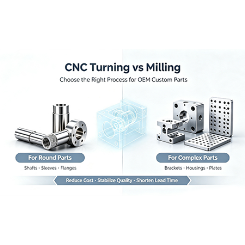 כיצד לבחור בין חרטת CNC לכרסום להתאמה אישית של OEM? פתרונות תהליך חיסכון בעלויות לפי יישום