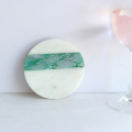 Pearls and Shell Mother of Pearl Stone Marble Restaurant Table Coasters1